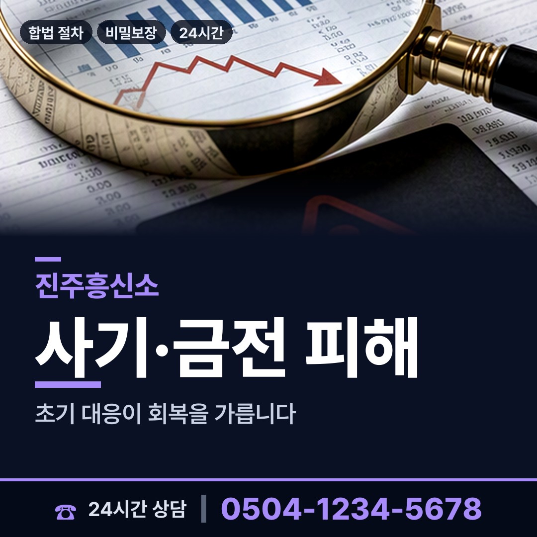 진주 평거동 중소기업조사 상담 안내
